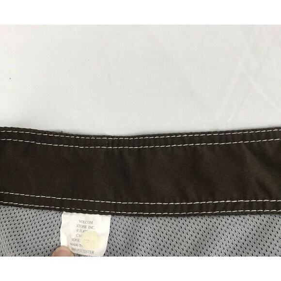 volcom mens‎ board swim surf shorts 36 tan brown - Picture 9 of 10